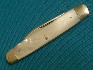 Vintage Ixl Wostenholm Sheffield England Pearl Pen Knife Knives Pocket Antique