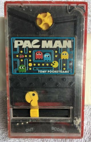 Vintage 1982 Tomy Pacman Pocket Game