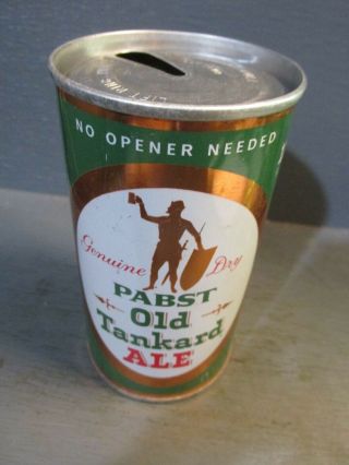 1965 Pabst Old Tankard Ale Wide Seam Steel Beer Can - [read Description] -