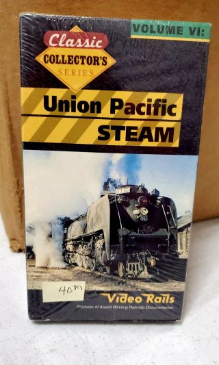 Video Rails Collector Series Union Pacific Steam Volume Xi.  Rare Vhs.