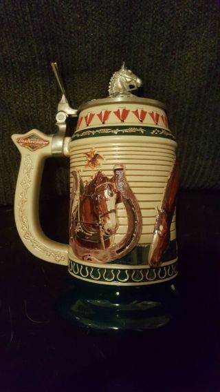 Cb - 14 2000 Anheuser - Busch Born To Greatness Collectors Club Membership Stein