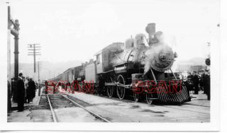 1d236 Rp 1941 Northwestern Pacific Railroad 4 - 4 - 0 Loco 23 San Rafael Ca