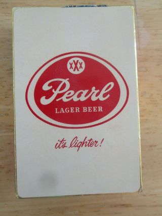Deck With Tax Stamp - - Xxx Pearl Lager Beer It 