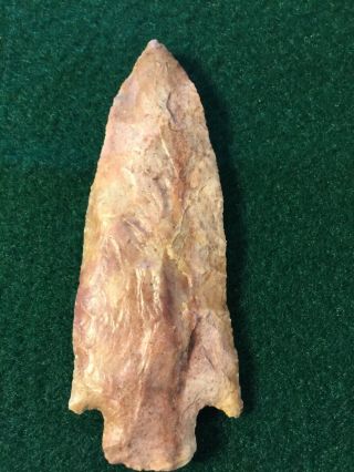 Very Nice4&1/4 Spearpoint Knife Blade Arrowhead Point Native American Indian