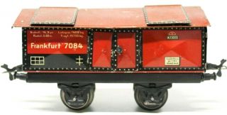 Vintage Pre - War Karl Bub (kbn) " Frankfurt 7084 " Coal Hopper Freight Car