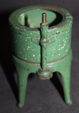 Arcade Cast Iron Green Washing Machine Miniature