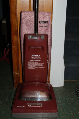 Rare Vintage Eureka Precision Upright Vacuum Cleaner Self Propel Model 5175