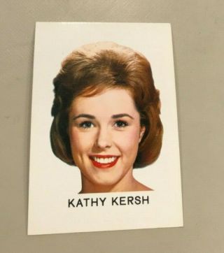 B) Vintage Miss Rheingold Beer Trade Card Kathy Kersh Liebmann Brg York Ny