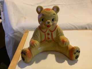 Vintage 1967 Childhood Interests Rubber Bear Toy