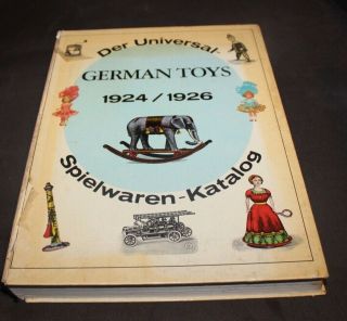 Vtg 1985 Doll Catalogs Reprints Book German Toys 1924/1926