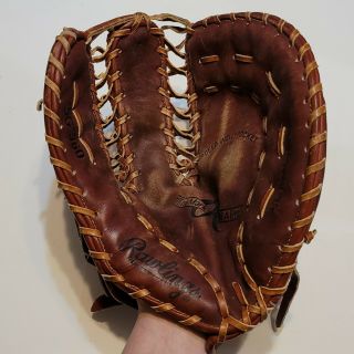 Vintage Rawlings Baseball Glove Mit Left Hand Sg360 The Trap - Eze Mark Of A Pro