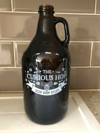 Decorative Bottle Vintage Retro The Curious Hop Beer Shop Otley Pub Garden Bar