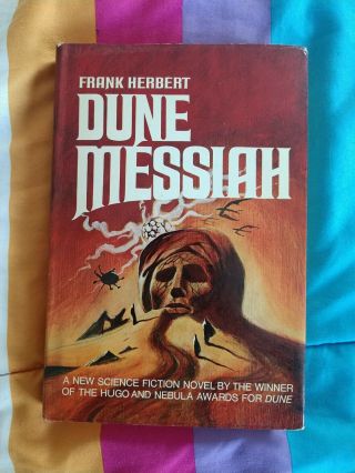 Dune Messiah By Frank Herbert Book Club Edition 1969 Hardcover Vintage