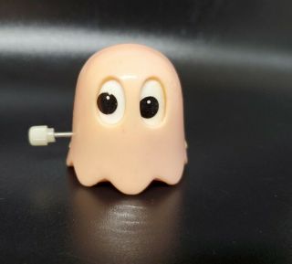 Vintage Pac Man Ghost Wind Up Toy