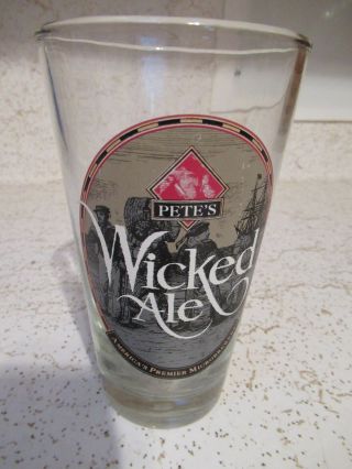 Pete’s Wicked Ale Glass