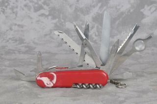 Vintage Swiss Army Knife Wenger Setter Delemont 12 - Tool Multi - Tool 2