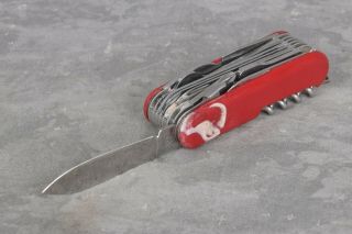 Vintage Swiss Army Knife Wenger Setter Delemont 12 - Tool Multi - Tool 3