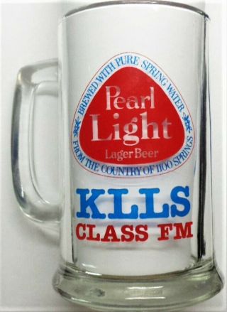 Pearl Beer Mug - Fiesta San Antonio Mission Run,  1982.
