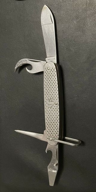 1964 Camillus Us Military Issue 4 Blade Pocket Knife