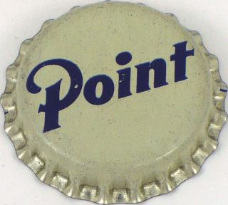 V1 1950s Wisconsin Stevens Point Beer Cork Crown Tavern Trove W