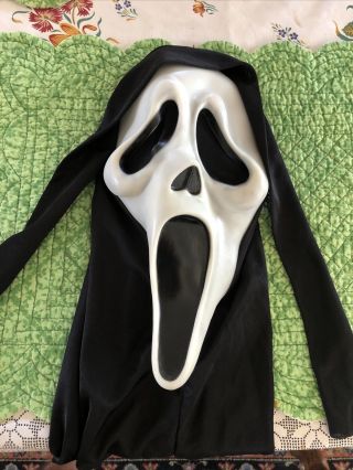 Vintage Scream Ghost Face Halloween Mask - Easter Unlimited Htf