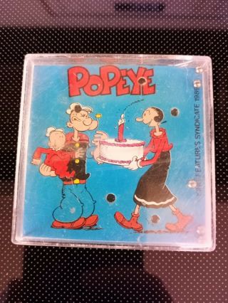 Vintage 1989 Popeye Dexterity Puzzle Game Toy