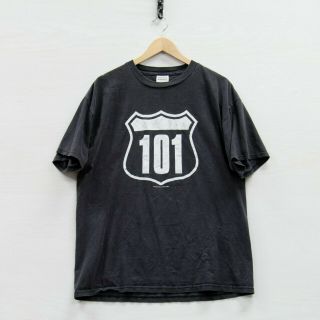 Vintage 1998 Depeche Mode 101 Singles Tour T - Shirt Size Xl Black 90s Band Tee