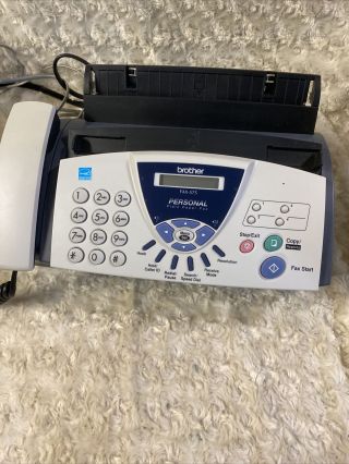 Vintage Brother Fax - 575 Personal Plain Paper Machine,  Phone,  & Copier - Pristinee7