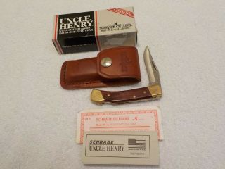Schrade Usa Lb - 5 Uncle Henry Folding Lockback Knife