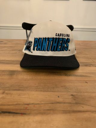 Vintage Carolina Panthers Sports Specialties Hat - Pro Line - Shadow -