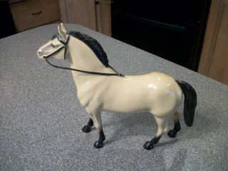 Vintage Hartland Plastics Horse For Matt Dillon W/original Reins Gunsmoke
