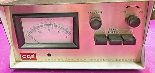 Vintage Cde Ham Iii/cd - 44 Antenna Rotor Control Box