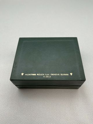 Vintage Green Rolex Watch Box 11.  00.  2 3