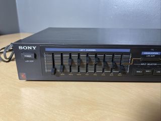 Vintage Sony SEQ - 210 Stereo Graphic Equalizer EQ Made in Japan 2