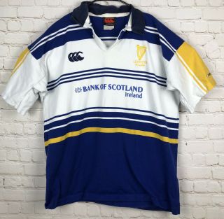Vtg Canterbury Of Zealand Rugby Jersey Shirt Bank Of Scotland Xxl 2xl