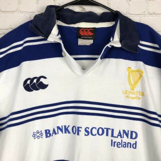 VTG Canterbury of Zealand Rugby Jersey Shirt Bank of Scotland XXL 2XL 2