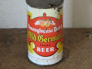 Pennsylvania Dutch.  Old German.  Beer.  Solid.  Colorful.  Flat Top
