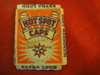 vintage cap gun refills hot spot Caps Extra loud Star brand repeating paper caps 3