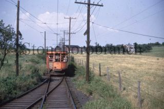 Jn Duplicate Slide - Interurban; West Penn Rys.  711 On Latrobe Pa Line; 7/1952