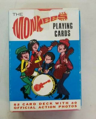 Vintage 1966 The Monkees Playing Cards Complete Deck,  Really