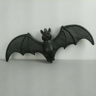 Vtg 1996 Union Don Featherstone 22 " Black Halloween Bat Blow Mold Hangable