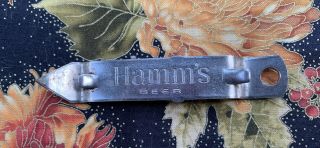Vintage Hamm’s Bear Beer Bottle Opener Beer Key Ring Church Key