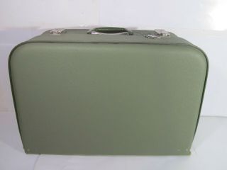 Vintage Bernina Record 730 Sewing Machine (green) Case Only With Keys