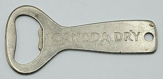 Vintage Vaughan Usa Canada Dry Key Chain Soda Beer Bottle Opener Advertisement