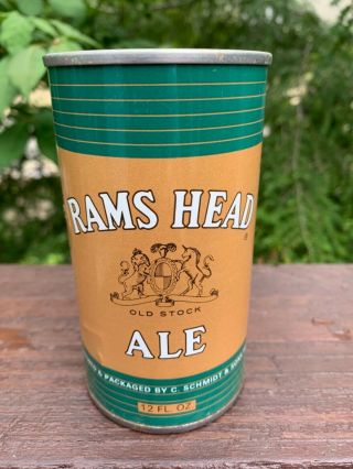 Rams Head Ale Straight Steel Tab Top