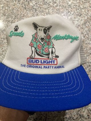 Bud Light Spud Mckenzie Party Animal Hat.  Vintage/rare