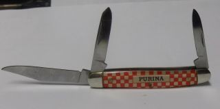 Vintage Purina Pocket Knife By Kutmaster
