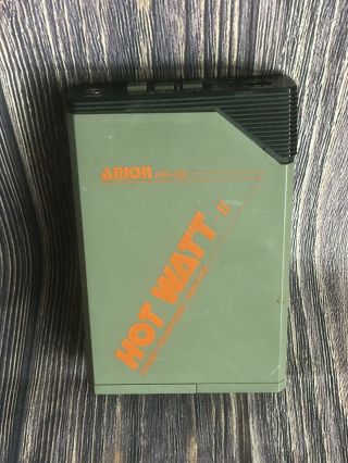 Vintage Arion Hw - 02 Hot Watt Ii Stereo Headphone Amplifier - Rare Made In Japan