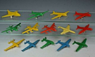 Heinerle Manurba Germany Hard Plastic Miniature Aircraft (coloured Plastic)