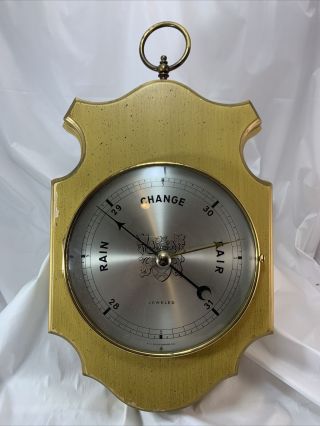 Vintage P.  F.  Bollenbach Co Vntg Jeweled Barometer